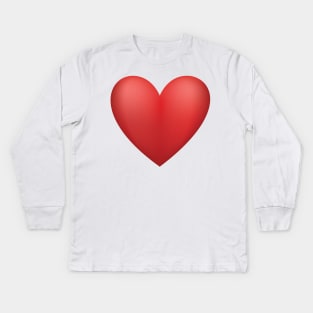 Red Heart Kids Long Sleeve T-Shirt